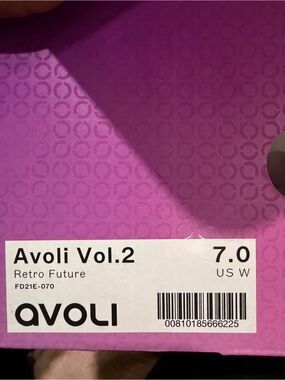 Avoli Avoli Vol.2 Retro Future Women's Athletic Shoes - Pink - US 7